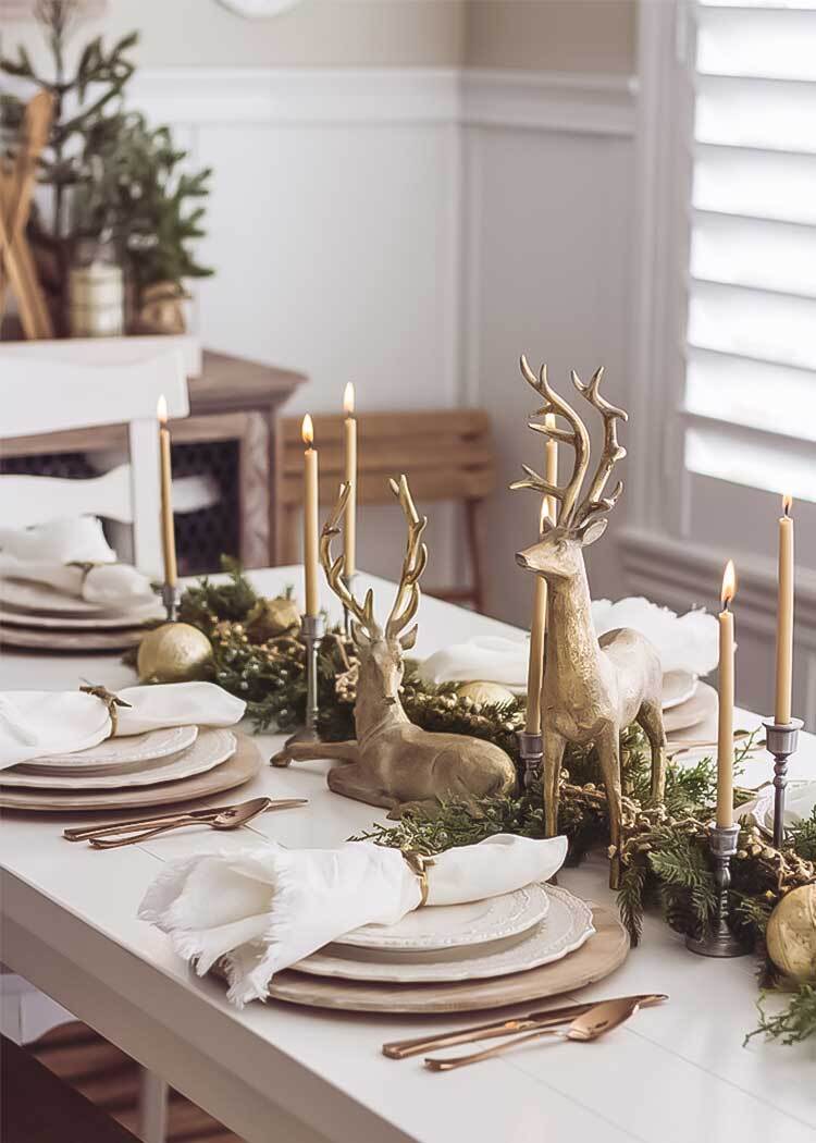 How To Decorate Your Table For Christmas