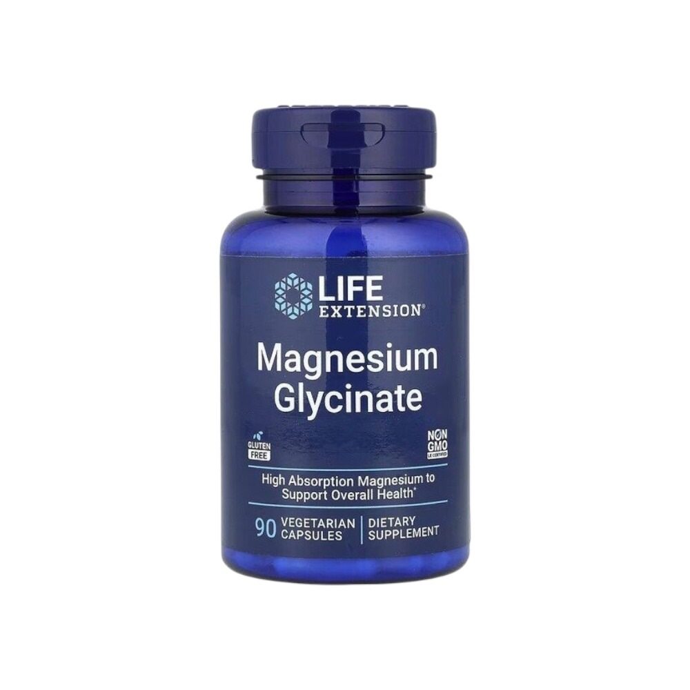 Life Extension Magnesium Glycinate, 105mg 90 Vcaps