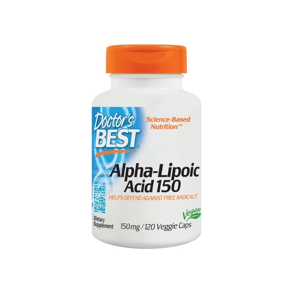 Doctor's Best Alpha-Lipoic Acid, 150mg 120 Vcaps