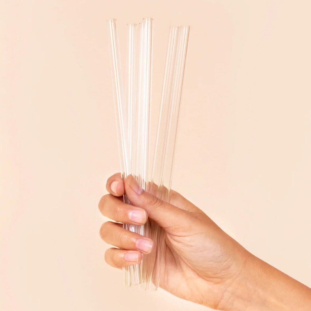 Matcha & Co Glass Straws Set