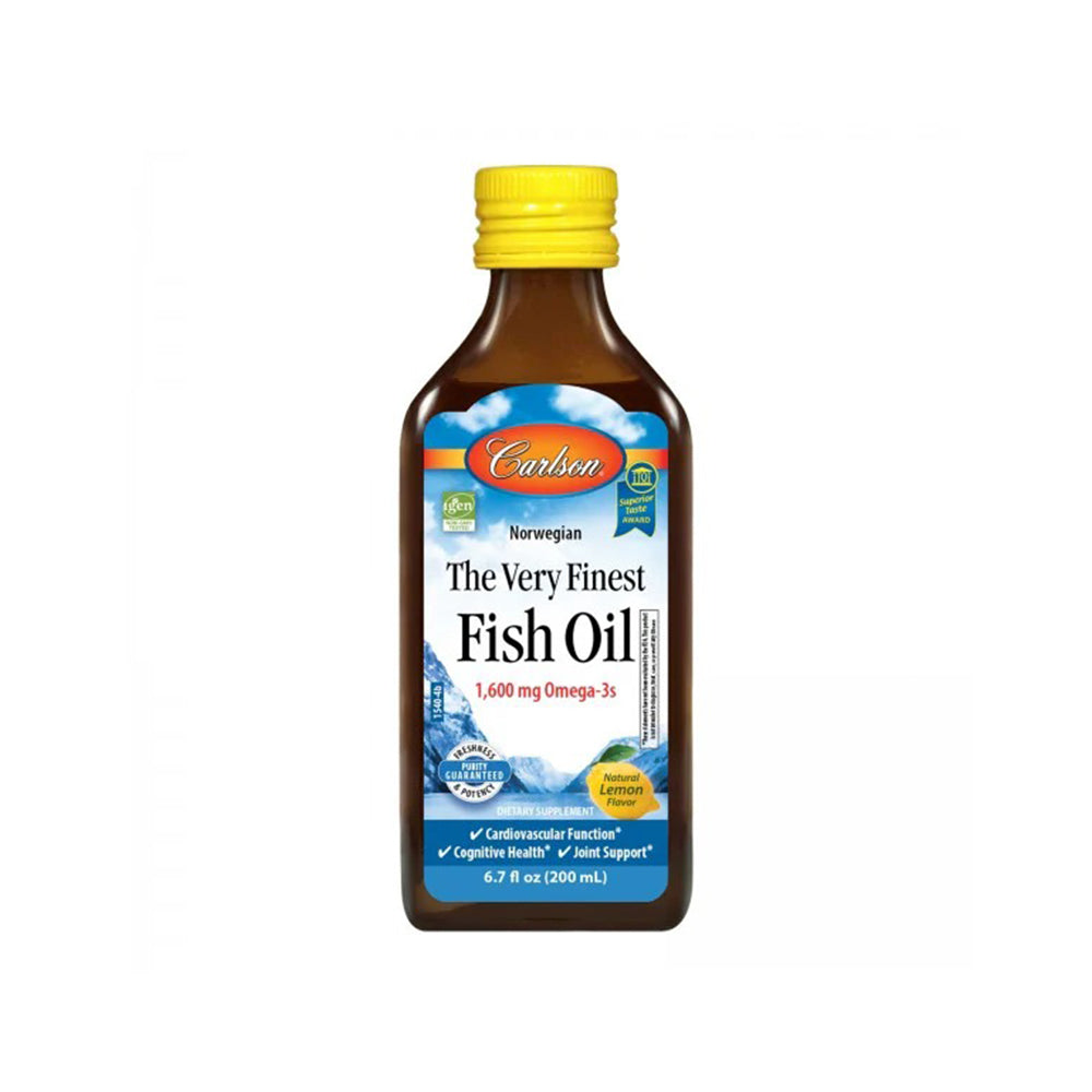 Very Finest Fish Oil Lemon 200ML 1600MG