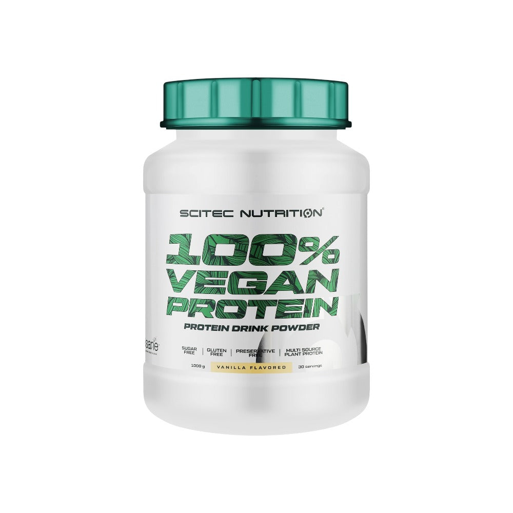 SciTec 100% Vegan Protein, Vanilla 1000g