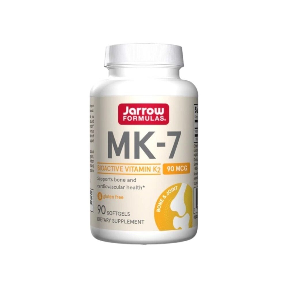 Jarrow Formulas MK-7, 90mcg 90 softgels