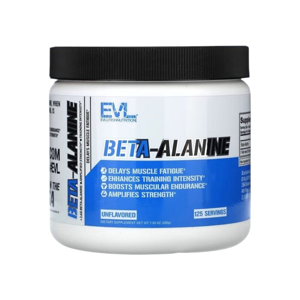 EVLution Nutrition Beta-Alanine, Unflavored 200g