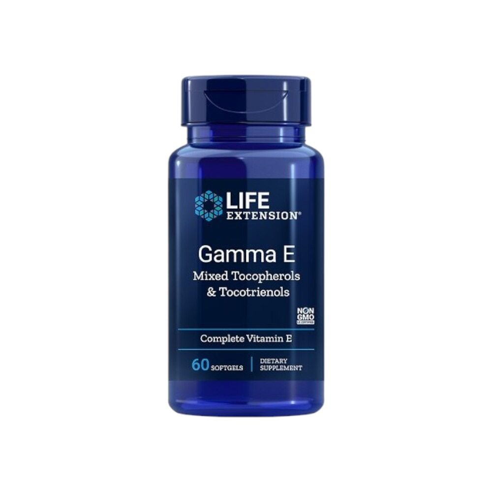 Life Extension Gamma E Mixed Tocopherols & Tocotrienols 60 Softgels