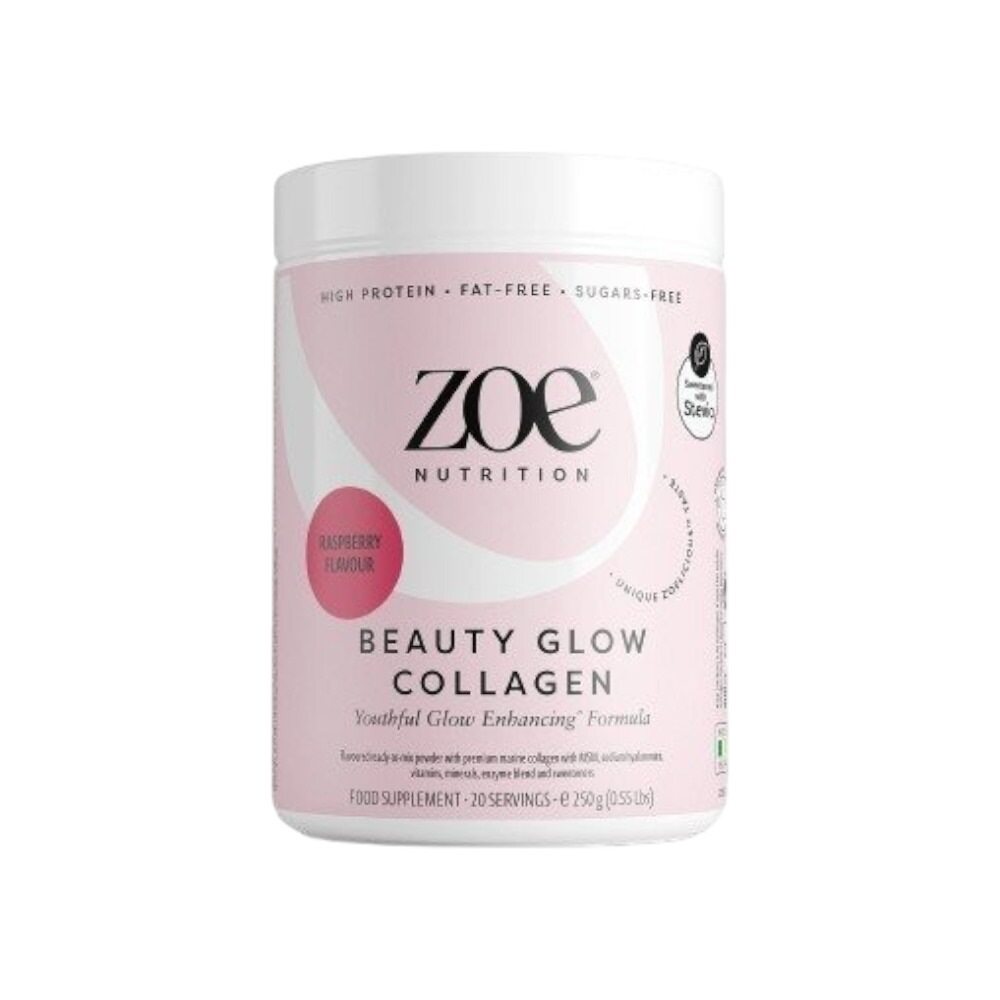 ZOE Nutrition Beauty Glow Collagen, Raspberry - 250g