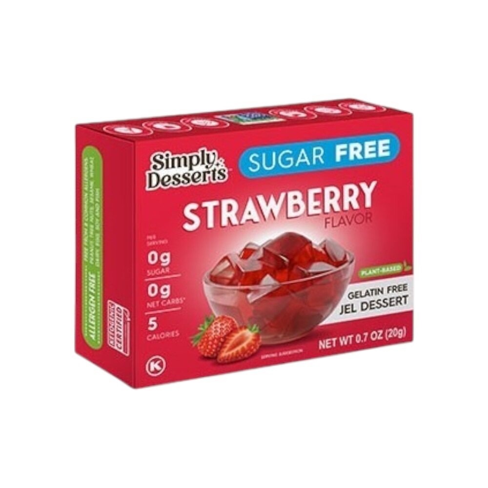 Simply Delish Jel Dessert, Strawberry 20g