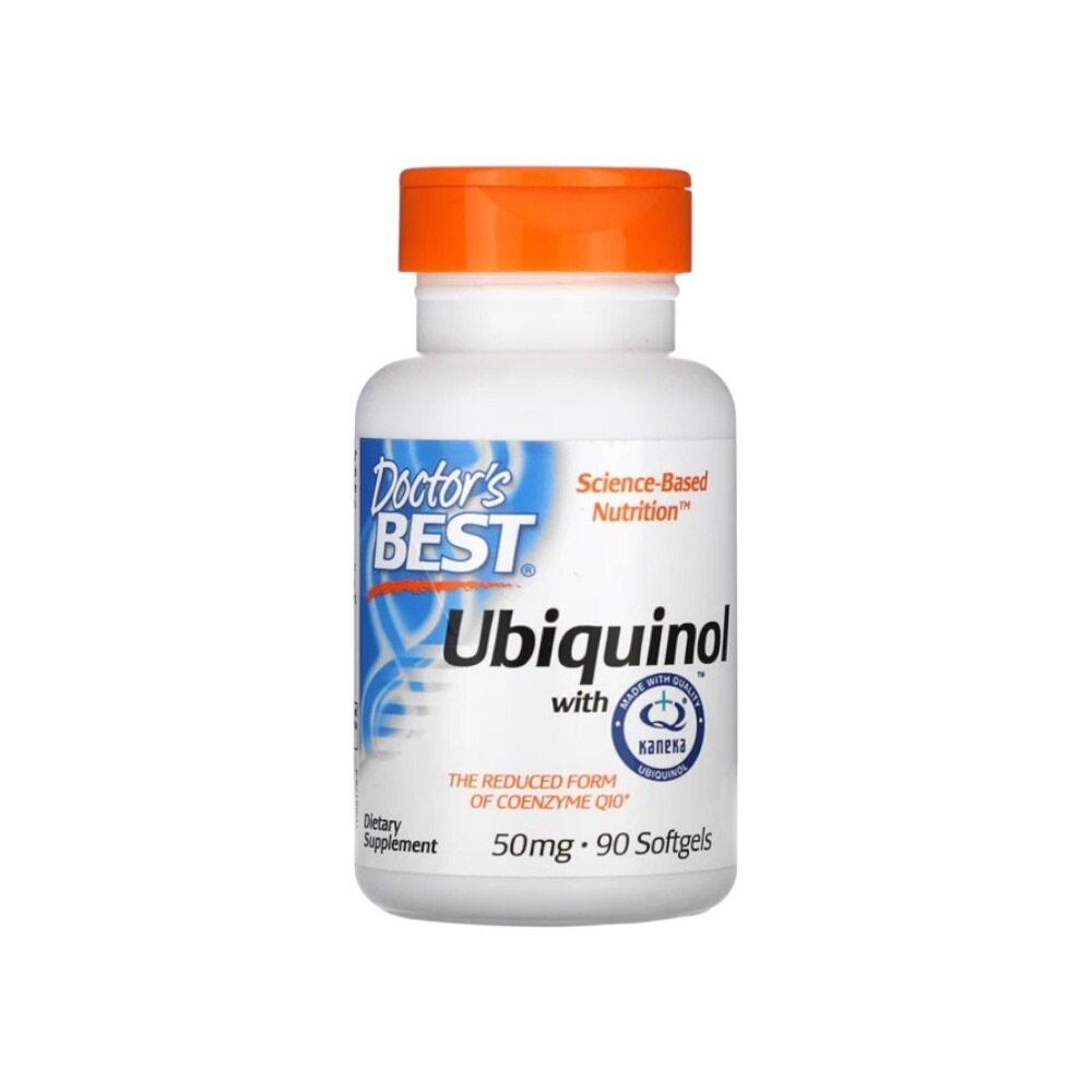 Doctor's Best Ubiquinol with Kaneka, 50mg 90 softgels