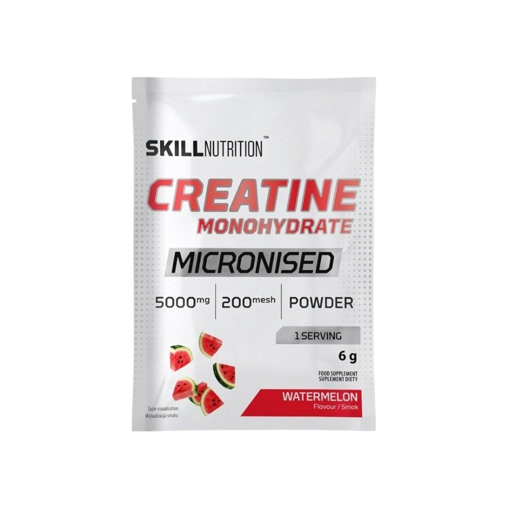 Skill Nutrition Micronised Creatine Monohydrate, Watermelon 6g (1 serving)