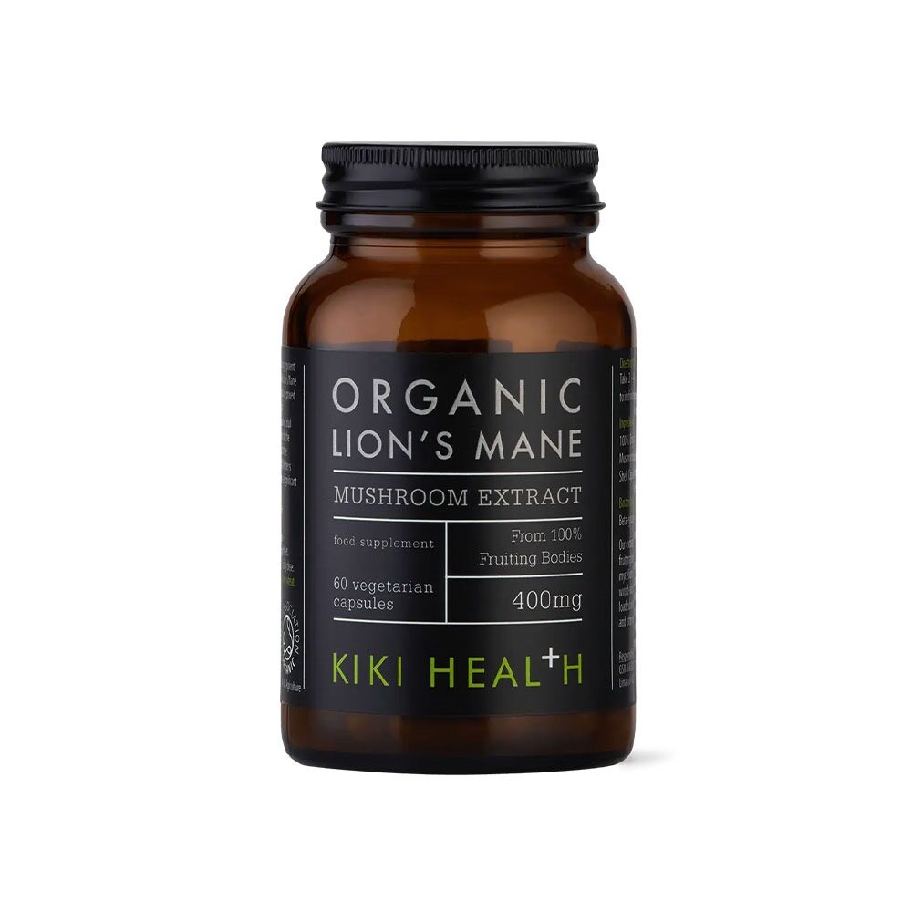 KIKI Health Lion's Mane's Extract, 400mg 60 Vcaps