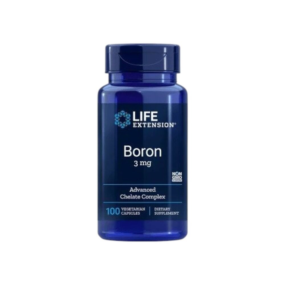 Life Extension Boron, 3mg 100 Vcaps