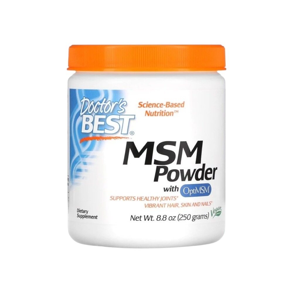 Doctor's Best MSM with OptiMSM Vegan, Powder 250g