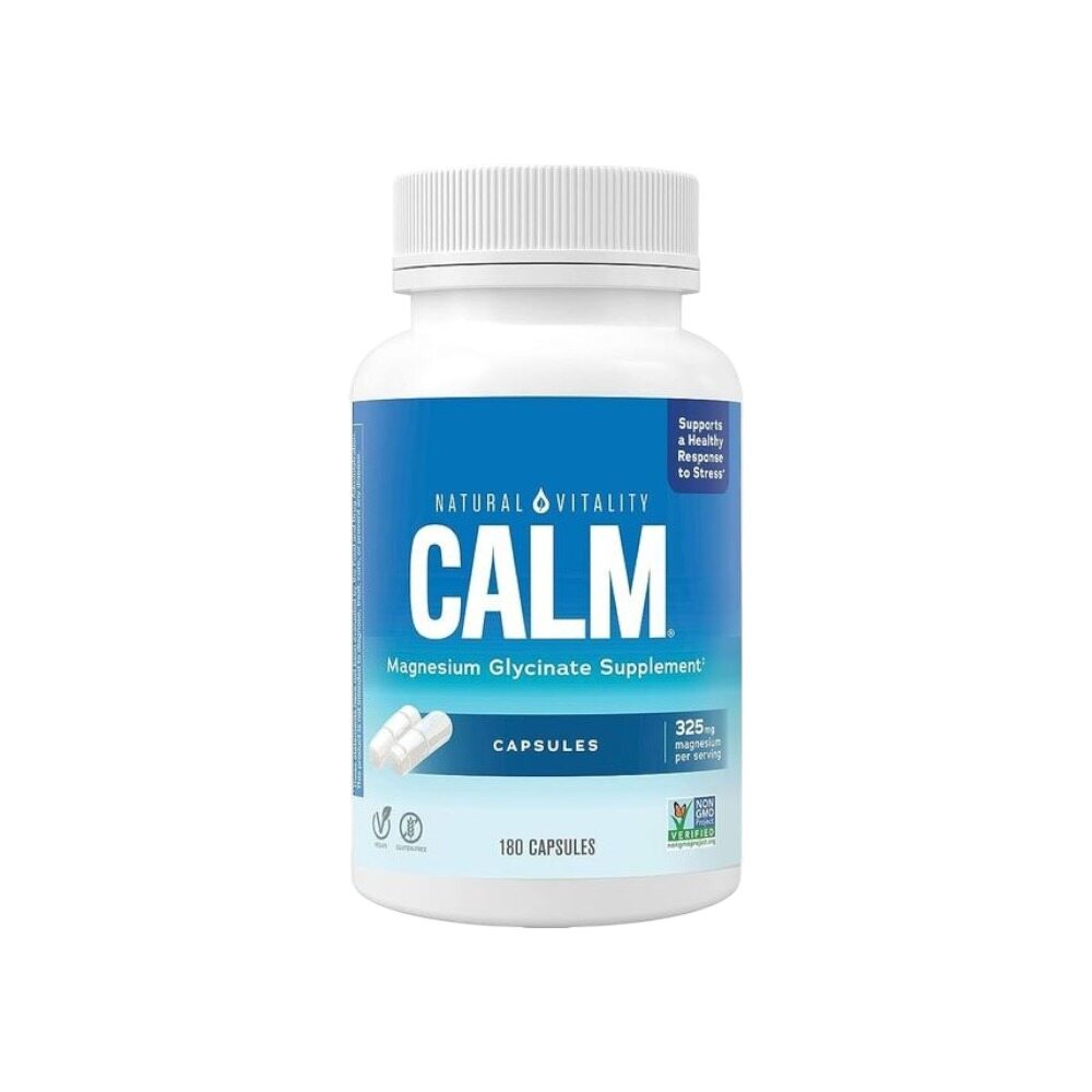 Natural Vitality Calm Magnesium Glycinate 180 caps