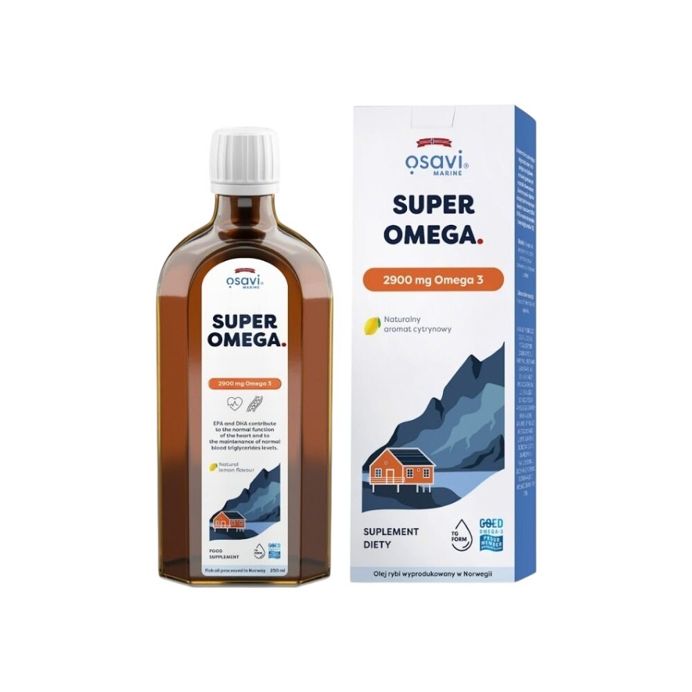 Osavi Super Omega, 2900mg Omega 3 (Lemon) 250ml