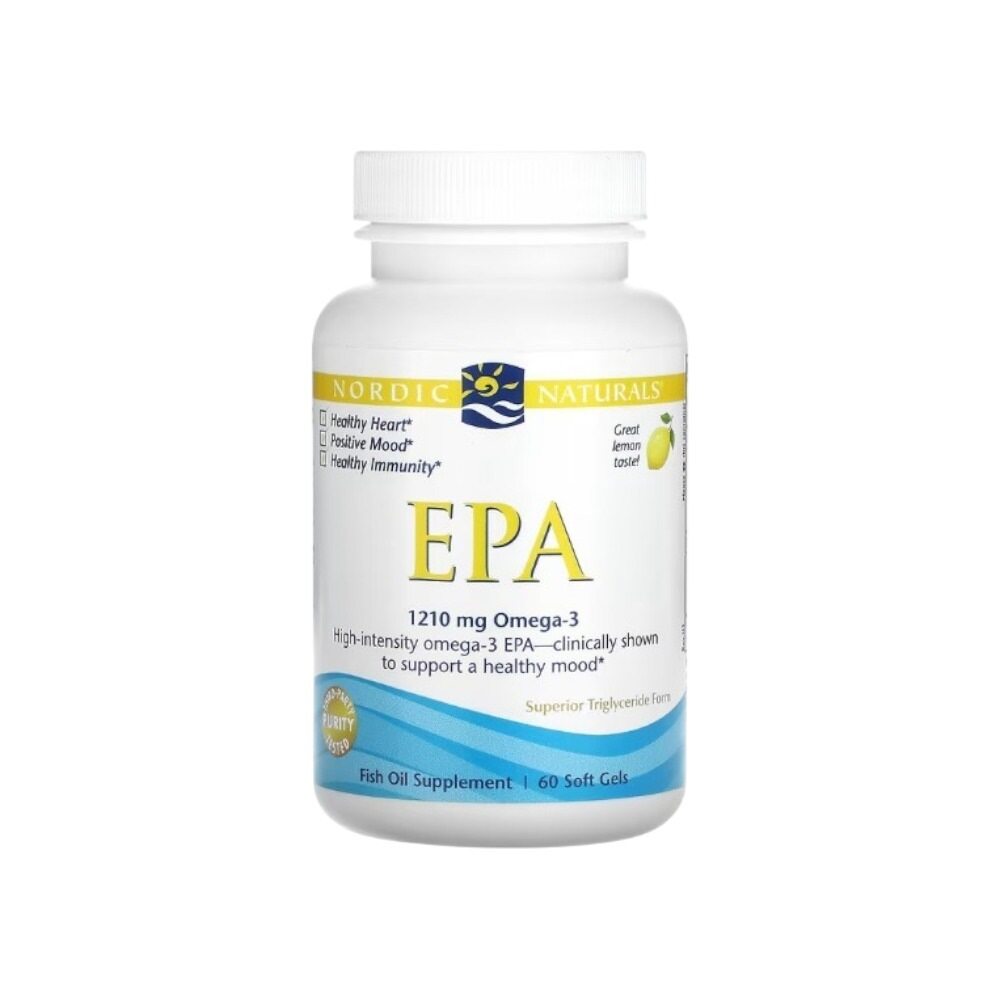 Nordic Naturals EPA, 1210mg Lemon 60 Softgels