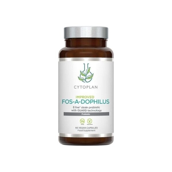 Cytoplan Fos-A-Dophilus Probiotic 60 vcaps