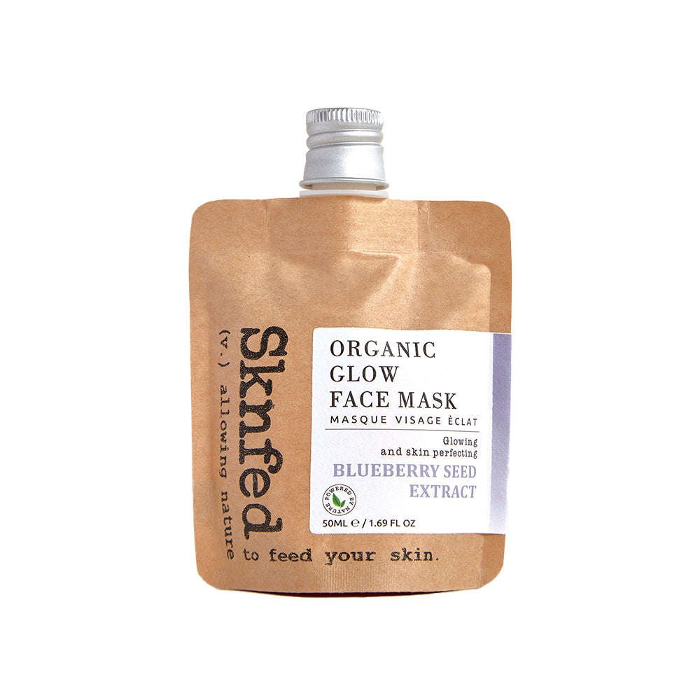 SKNFED Organic Blueberry Glow Mask 50g