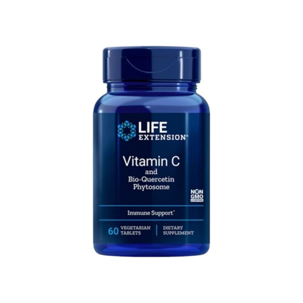 Life Extension Vitamin C and Quercetin Phytosome 60 Vegetarian Tabs