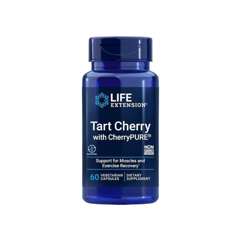 Life Extension Tart Cherry with CherryPure 60 Vcaps