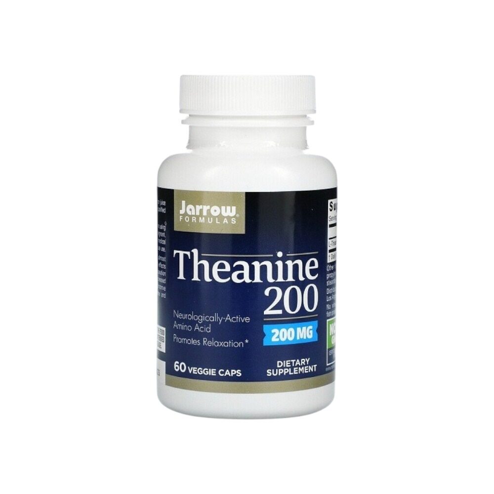 Jarrow Formulas Theanine, 200mg 60 vcaps