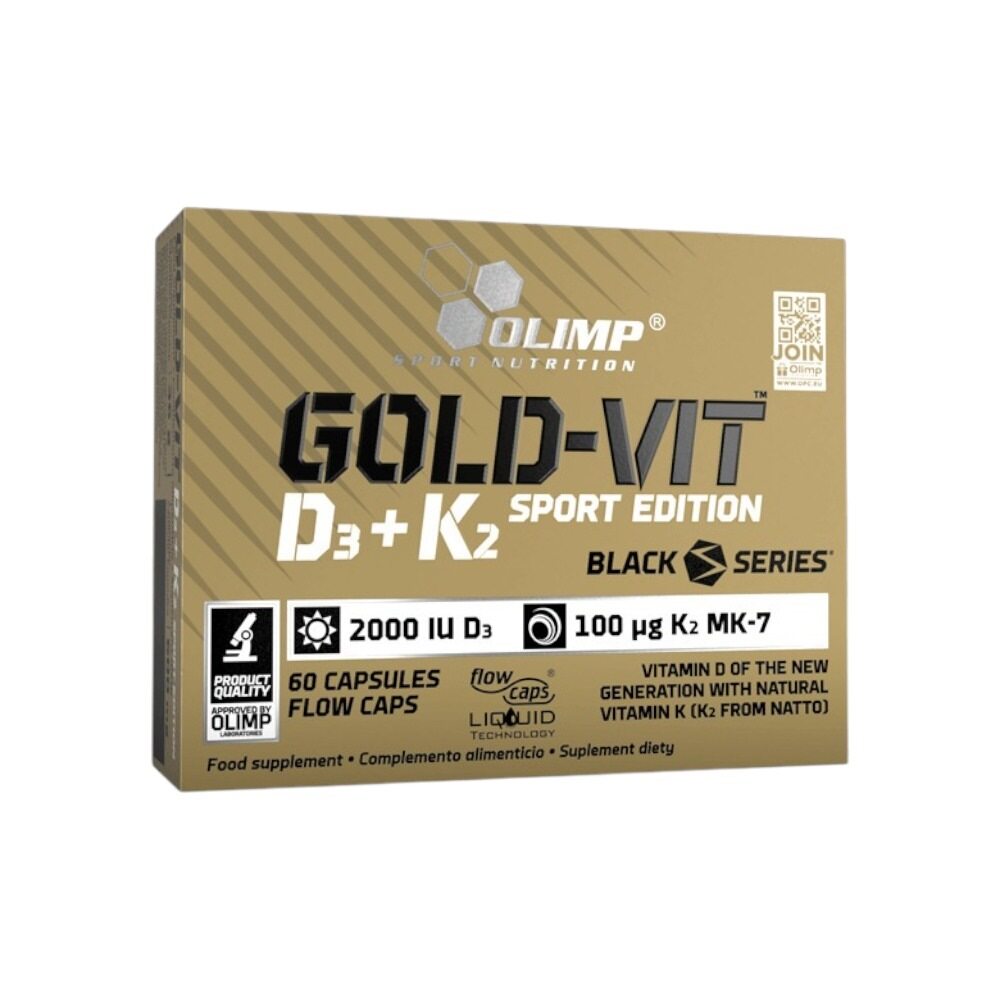 Olimp Nutrition Gold Vit D3 + K2 Sport Edition 60 caps
