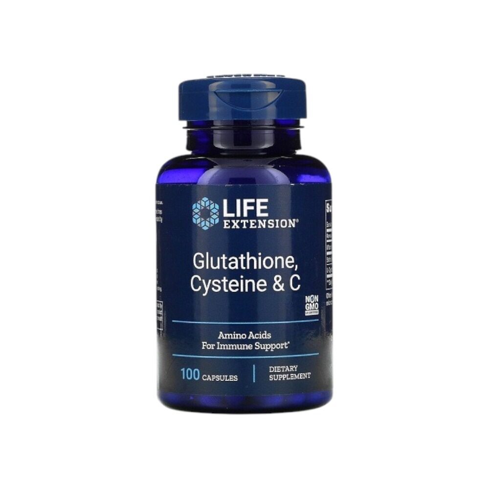 Life Extension Glutathione, Cysteine & C 100 Caps