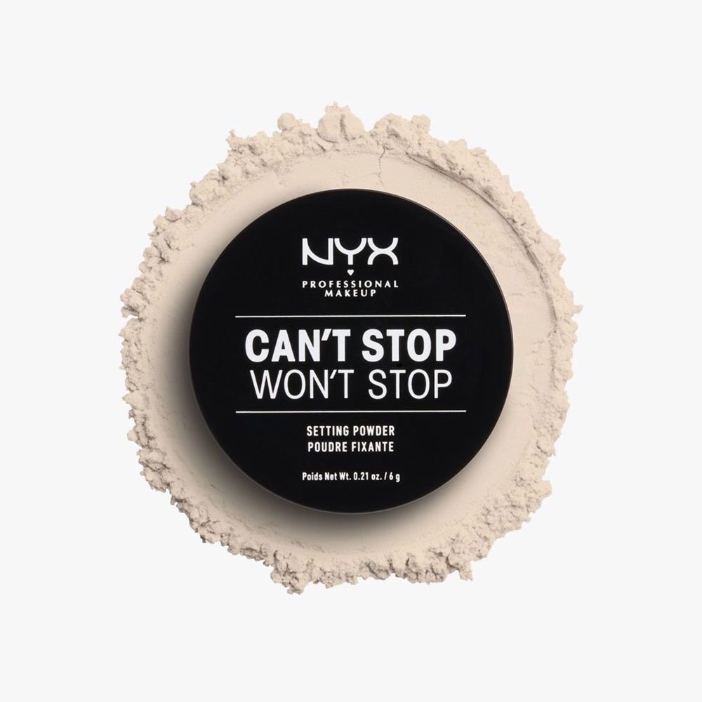 NYX Can't Stop Won't Stop Setting Powder 6g - Banana