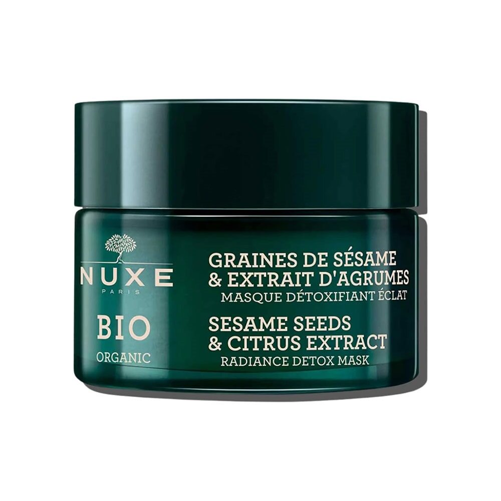 Nuxe Bio Organic Sesame Seeds & Citrus Extract Radiance Detox Mask 50ml
