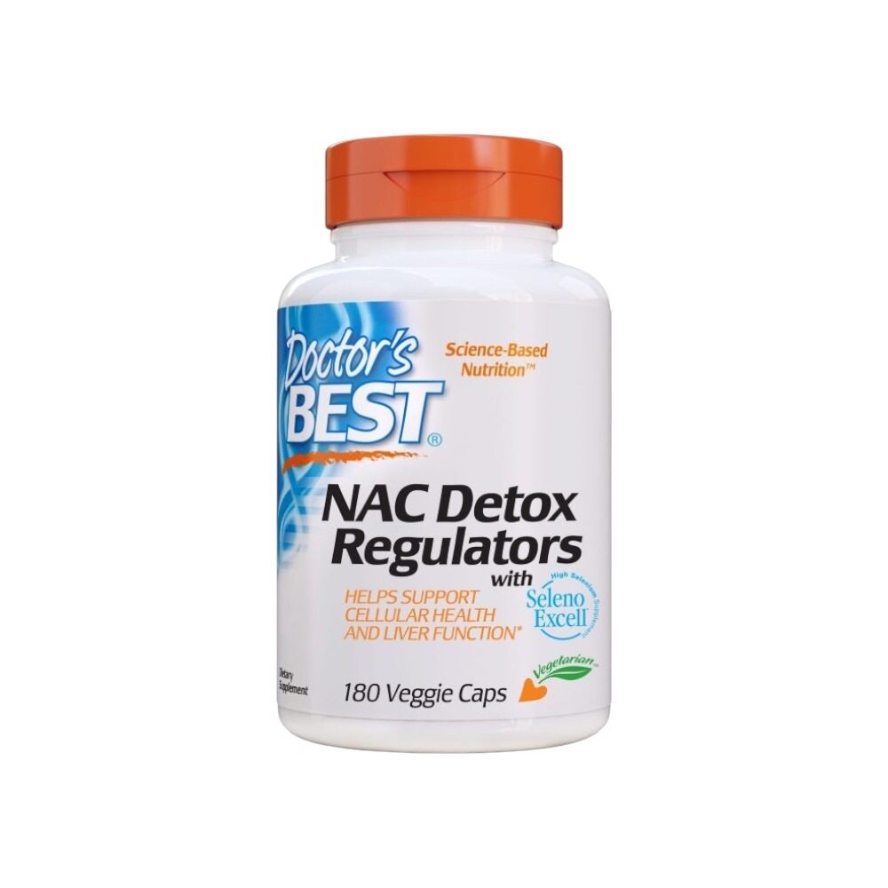Doctor's Best NAC Detox Regulators 180 Vcaps