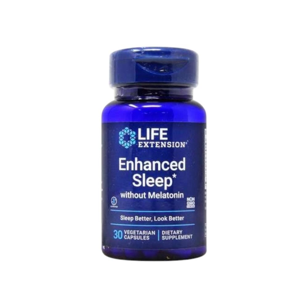 Life Extension Enhanced Sleep without Melatonin 30 Vcaps