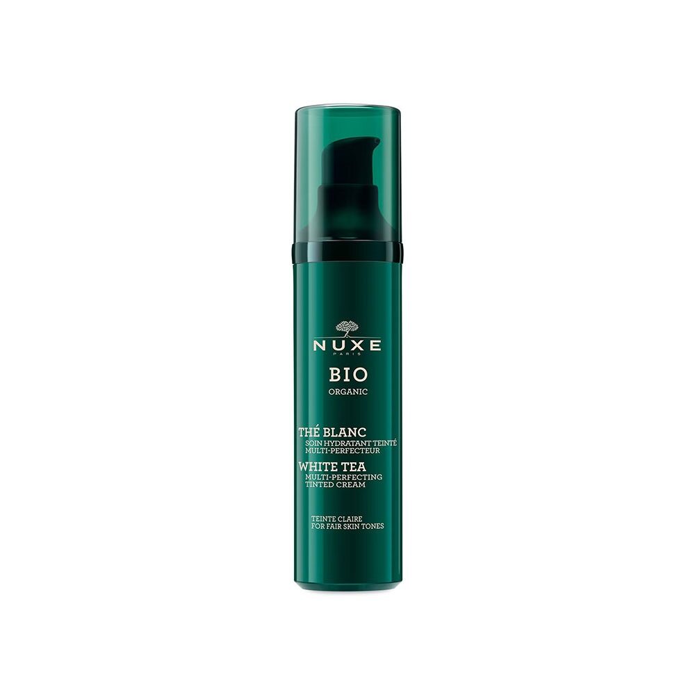 Nuxe Bio Organic White Tea Multi-Perfecting Tinted Face Cream 50ml - Fair Skin Tones