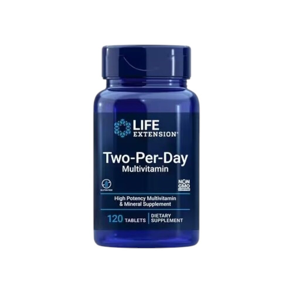 Life Extension Two-Per-Day, Tablets 120 Tabs