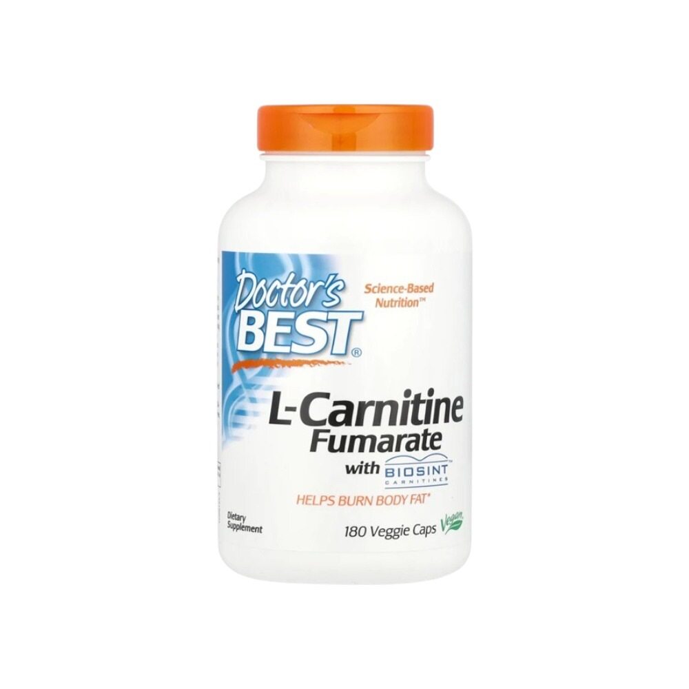 Doctor's Best L-Carnitine Fumarate with Biosint Carnitines 180 Vcaps