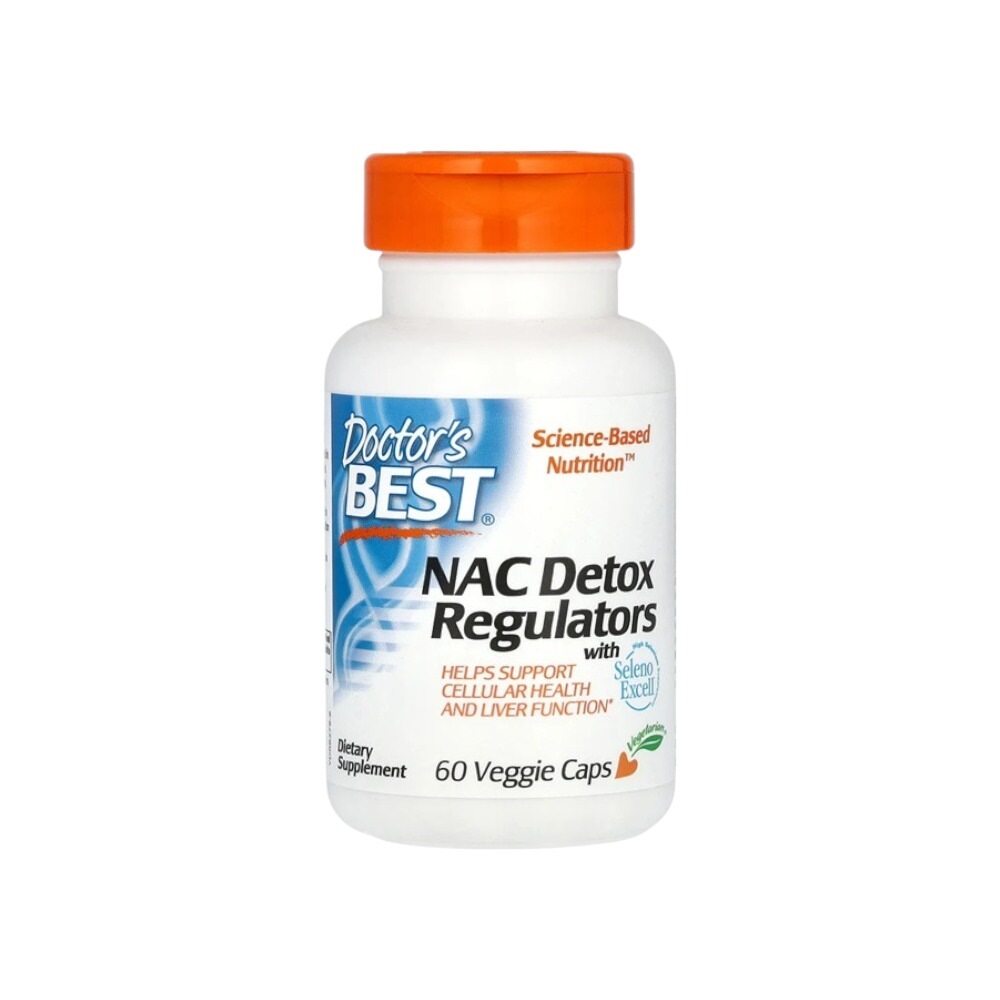 Doctor's Best NAC Detox Regulators 60 Vcaps