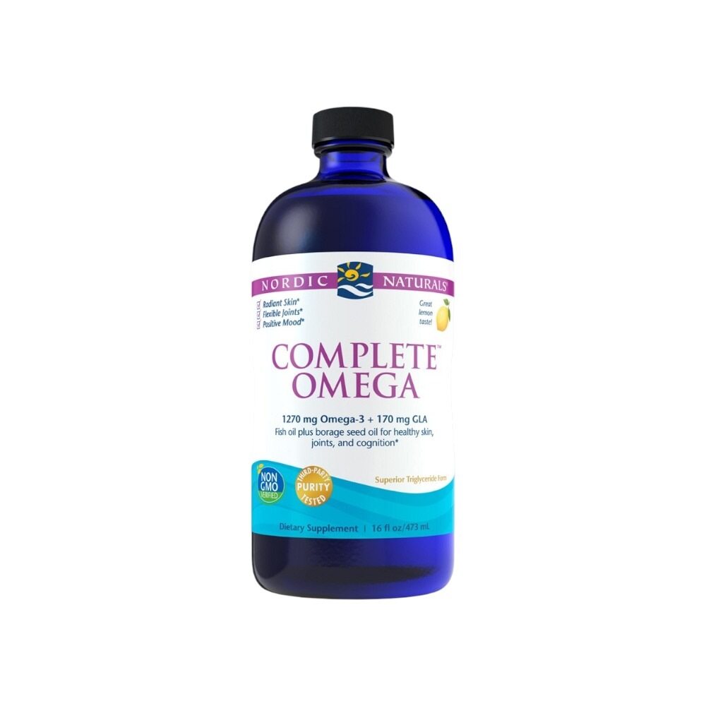 Nordic Naturals Complete Omega, 1270mg Lemon 473ml