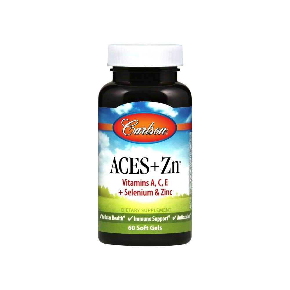 Carlson Labs ACES + Zn 60 Softgels