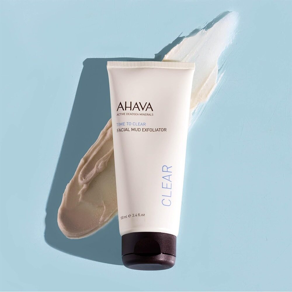 Ahava Time To Clear Facial Mud Exfoliator 100ml