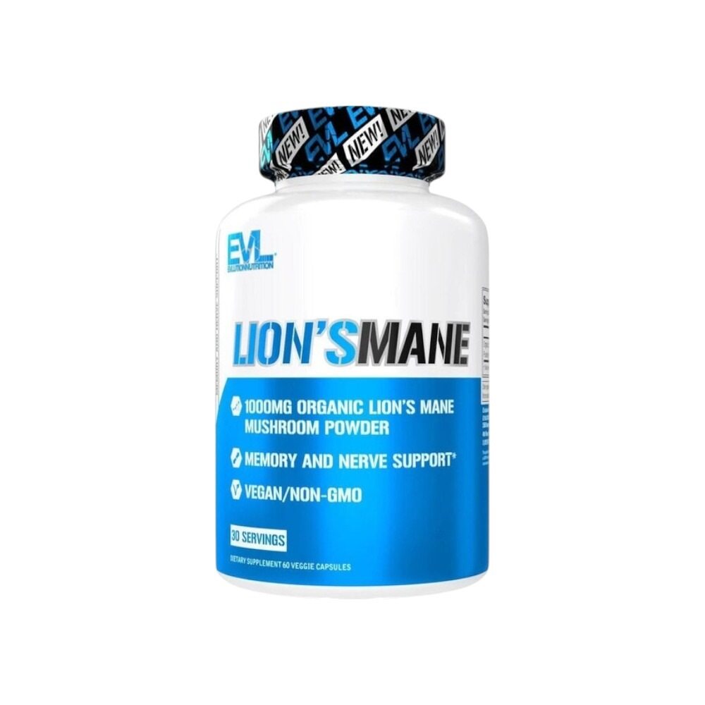 EVLution Nutrition Lion's Mane, Capsules 60 vcaps