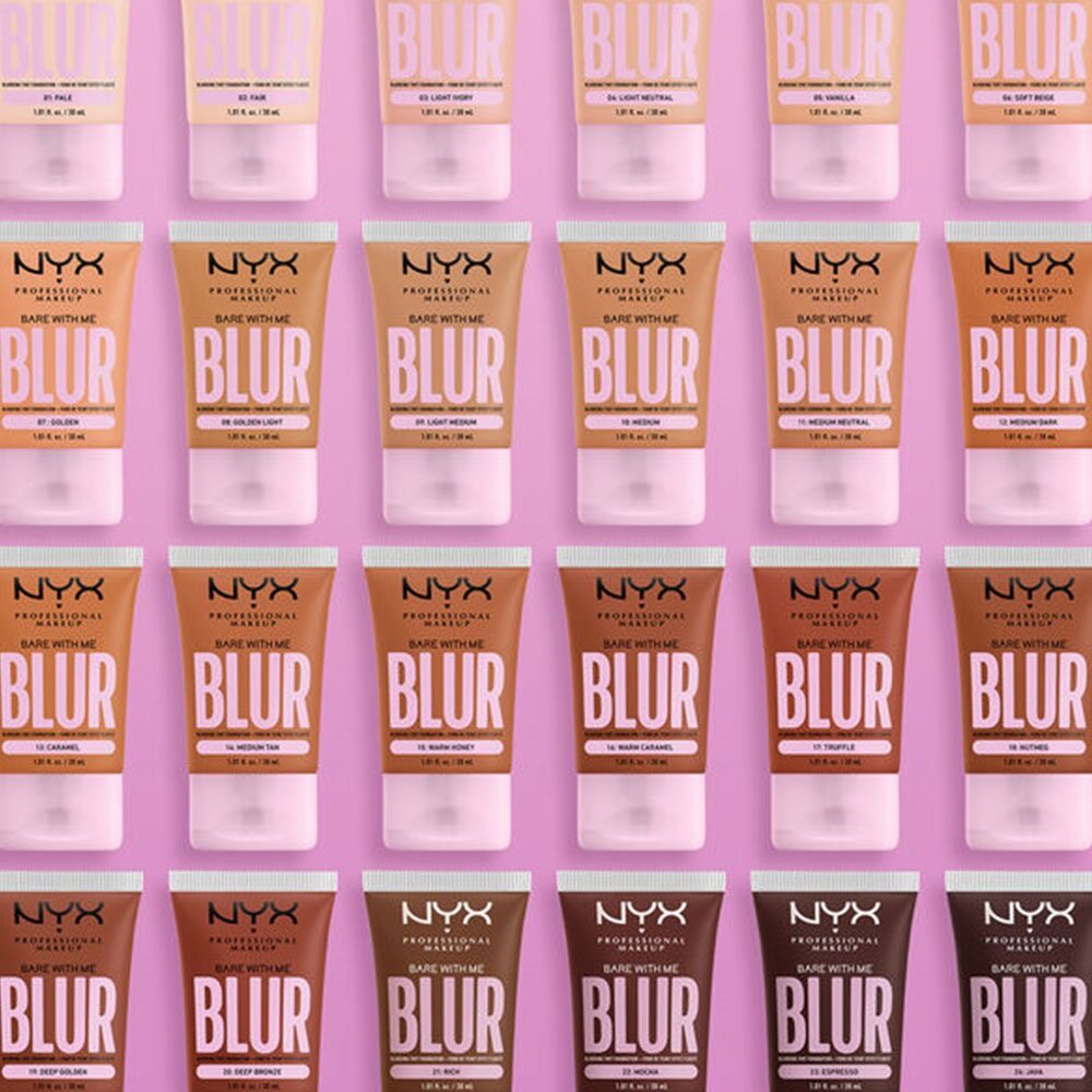 NYX Bare With Me Blur Foundation 30ml - 17 Truffle