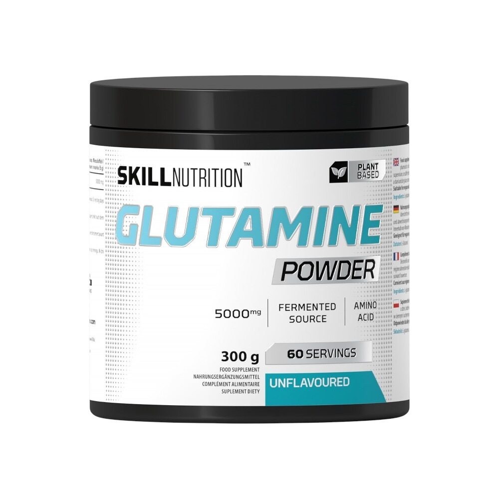 Skill Nutrition Glutamine Powder, Unflavoured 300g
