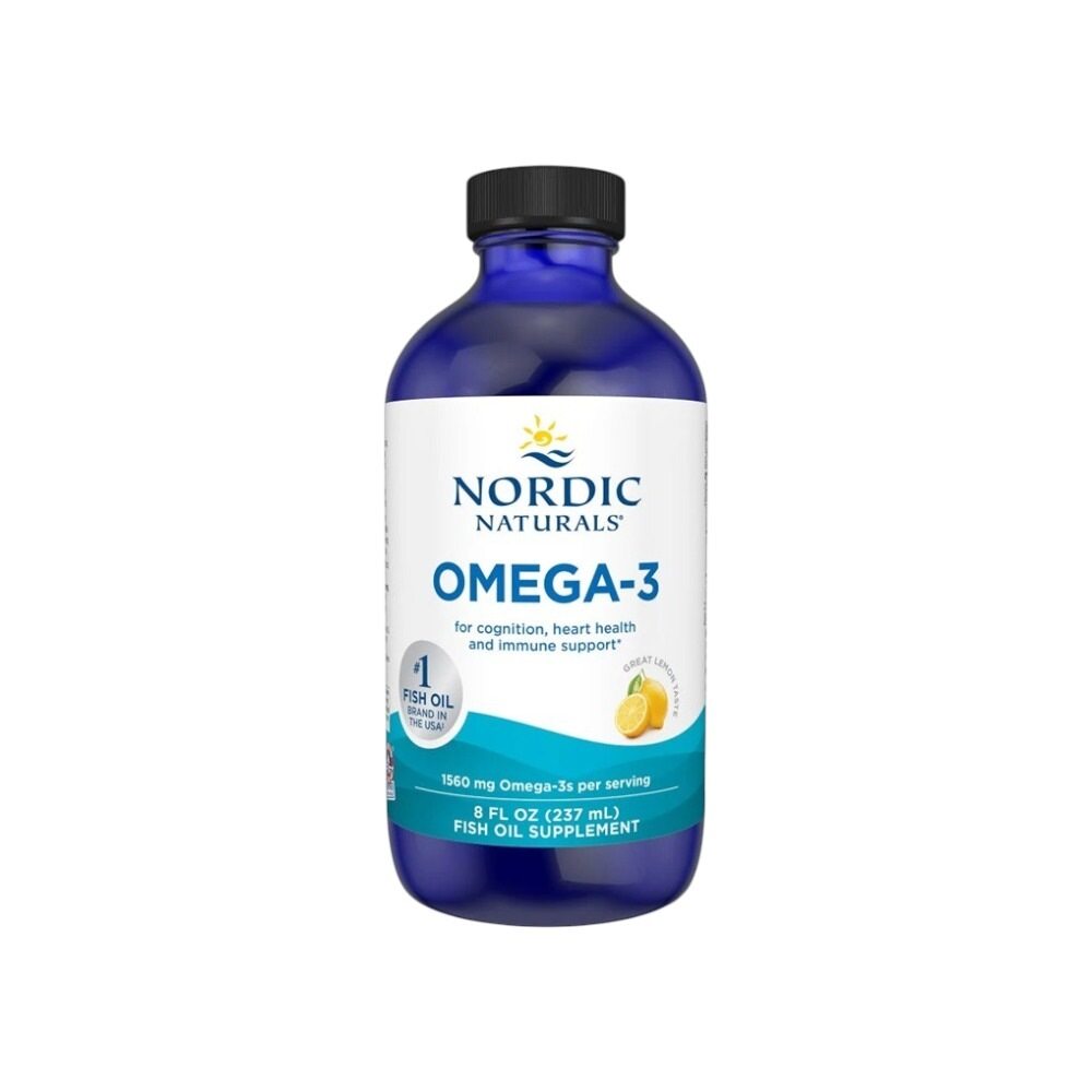 Nordic Naturals Omega-3, 1560mg Lemon 237ml