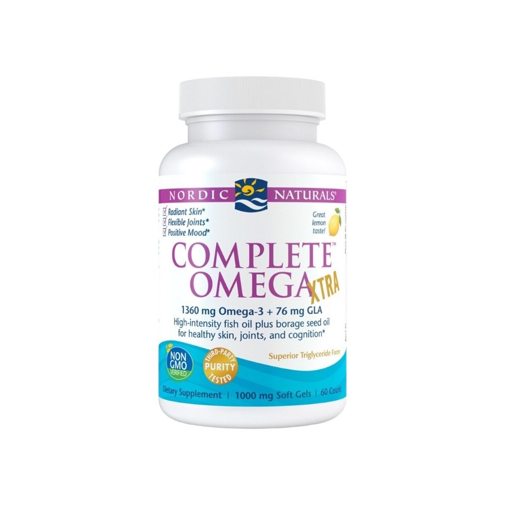 Nordic Naturals Complete Omega Xtra, 1360mg 60 Softgels