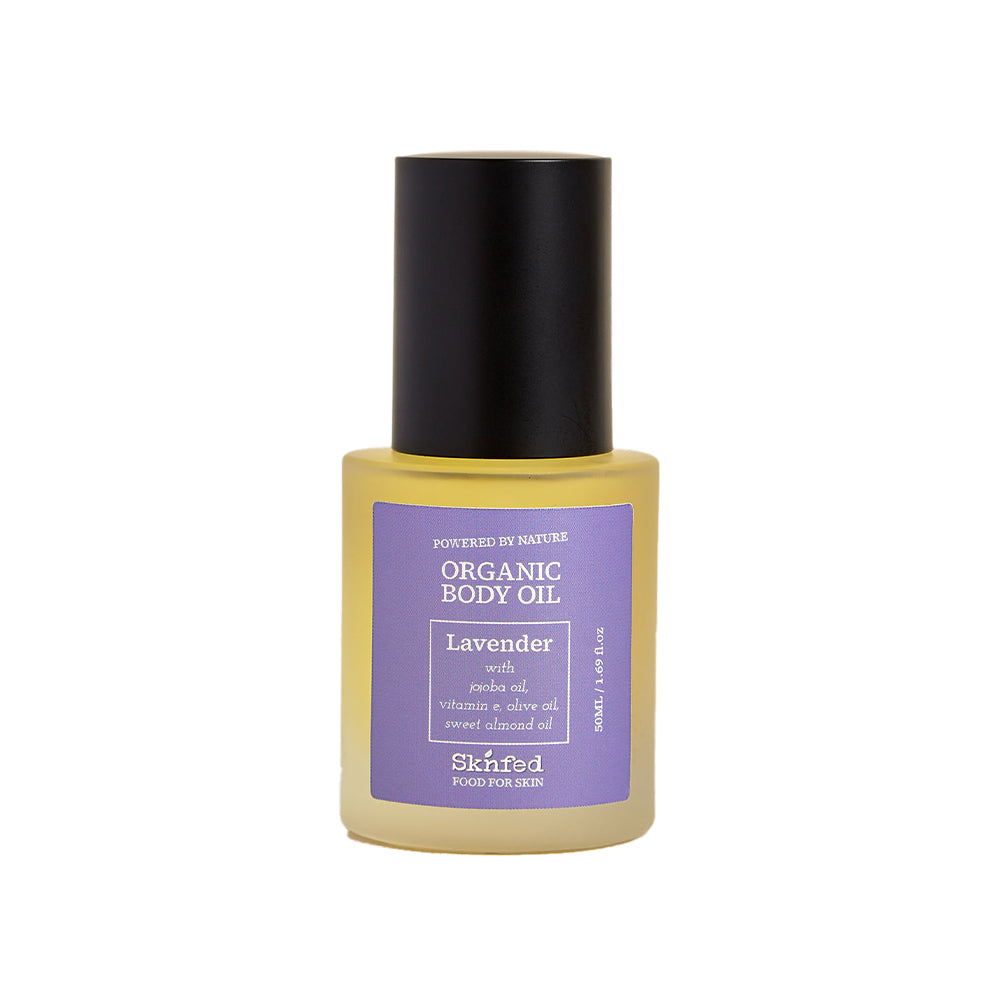 SKNFED Organic Lavender Body Oil 50ml