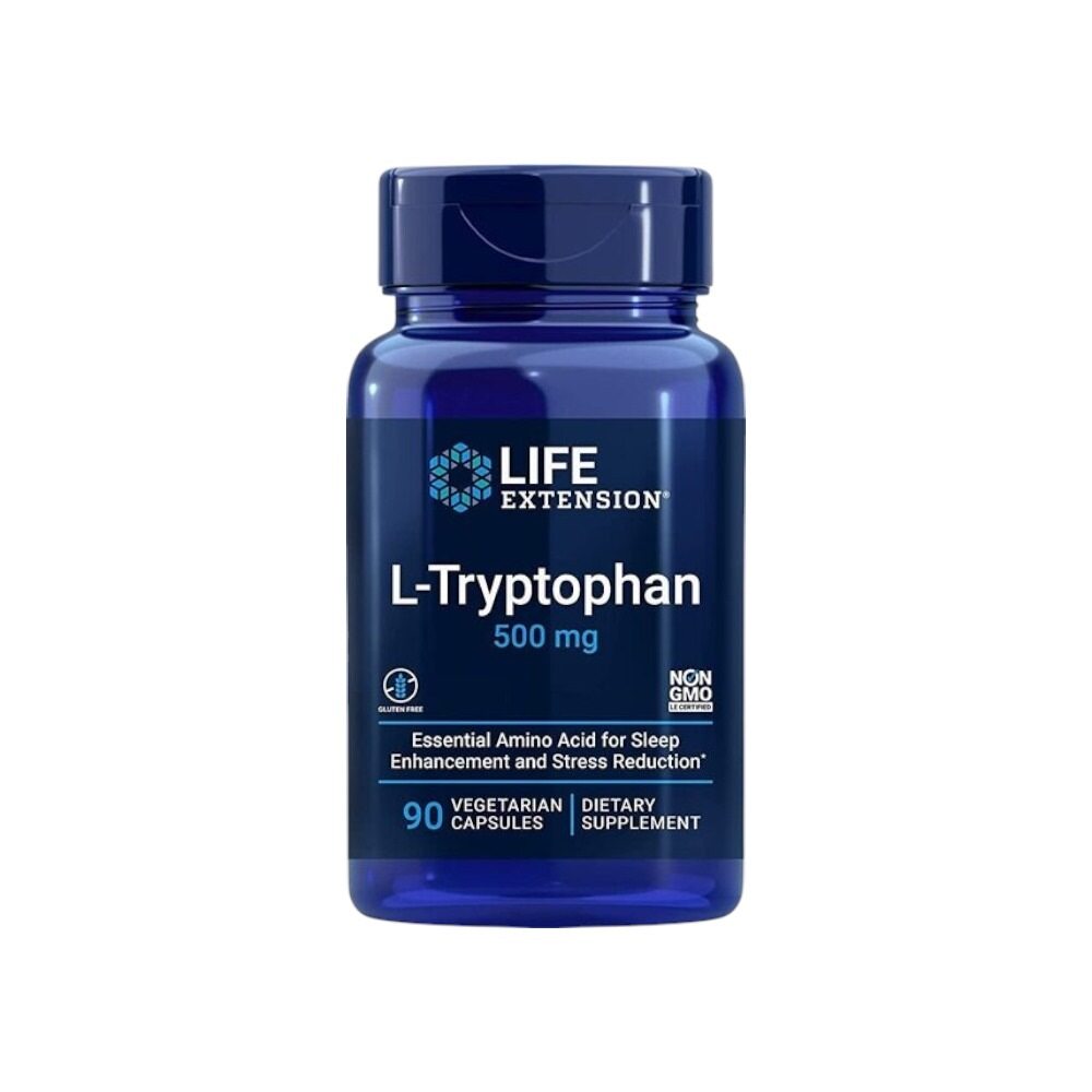 Life Extension L-Tryptophan, 500mg 90 Vcaps