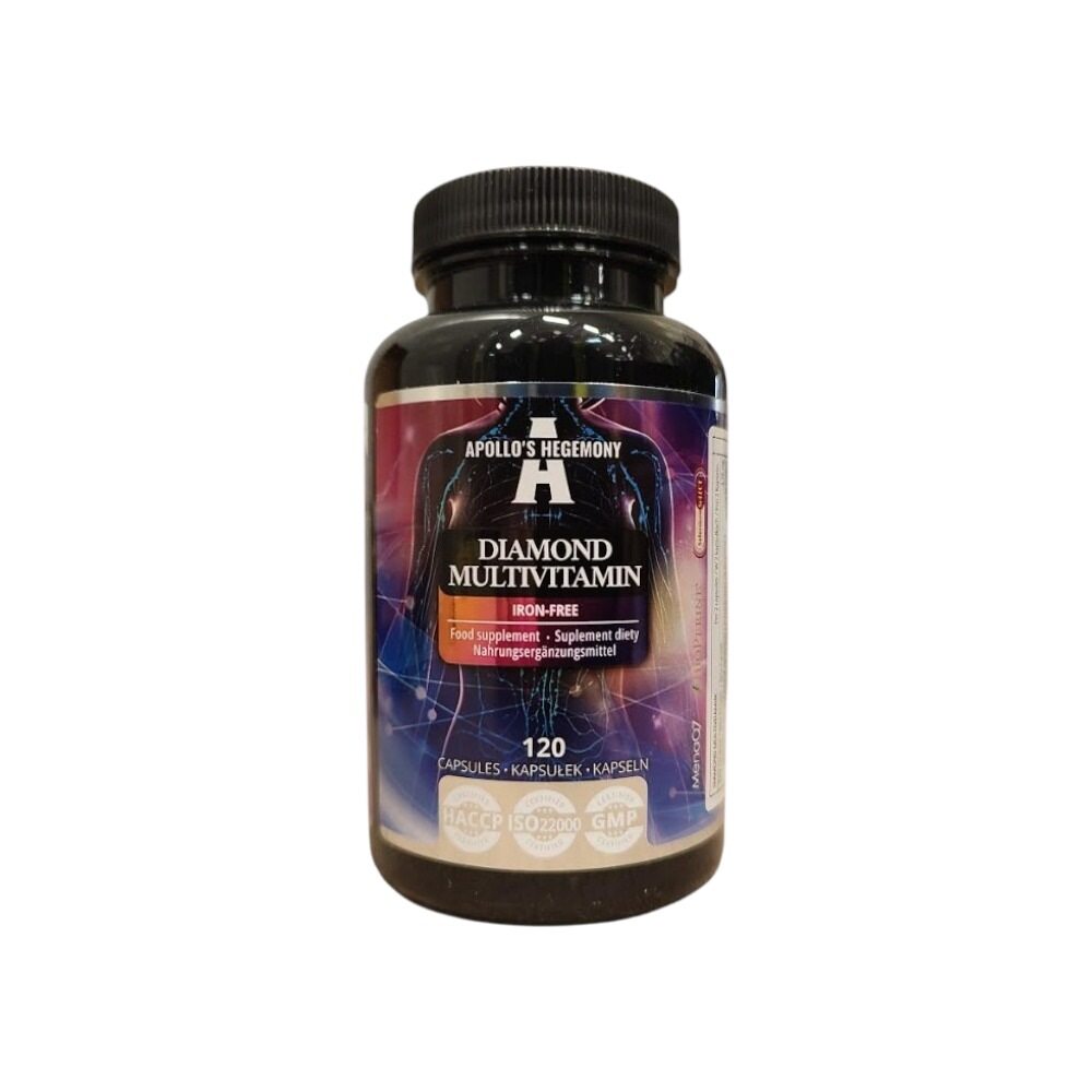 Apollo's Hegemony Diamond Multivitamin Iron-Free 120 vcaps