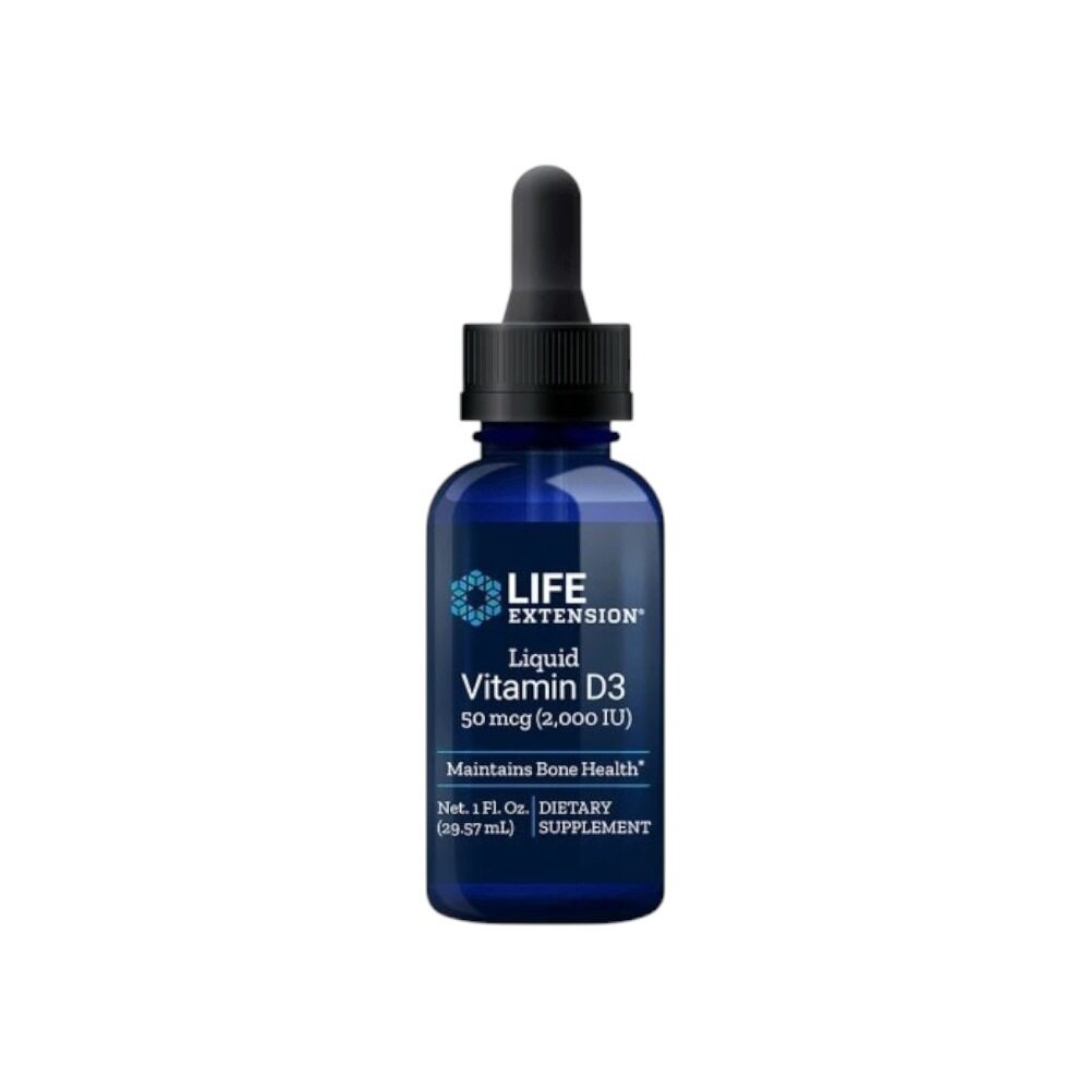 Life Extension Liquid Vitamin D3, 50mcg 29ml