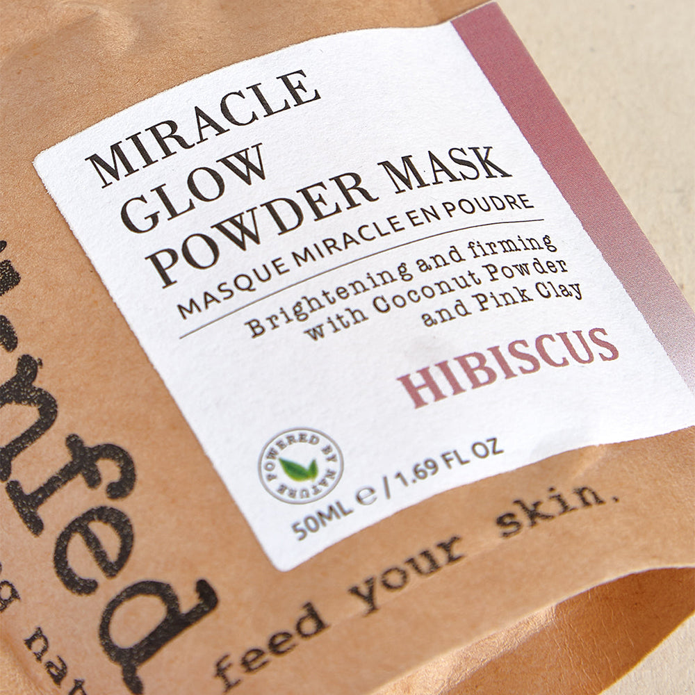 SKNFED Miracle Glow Powder Mask With Hibiscus 50g