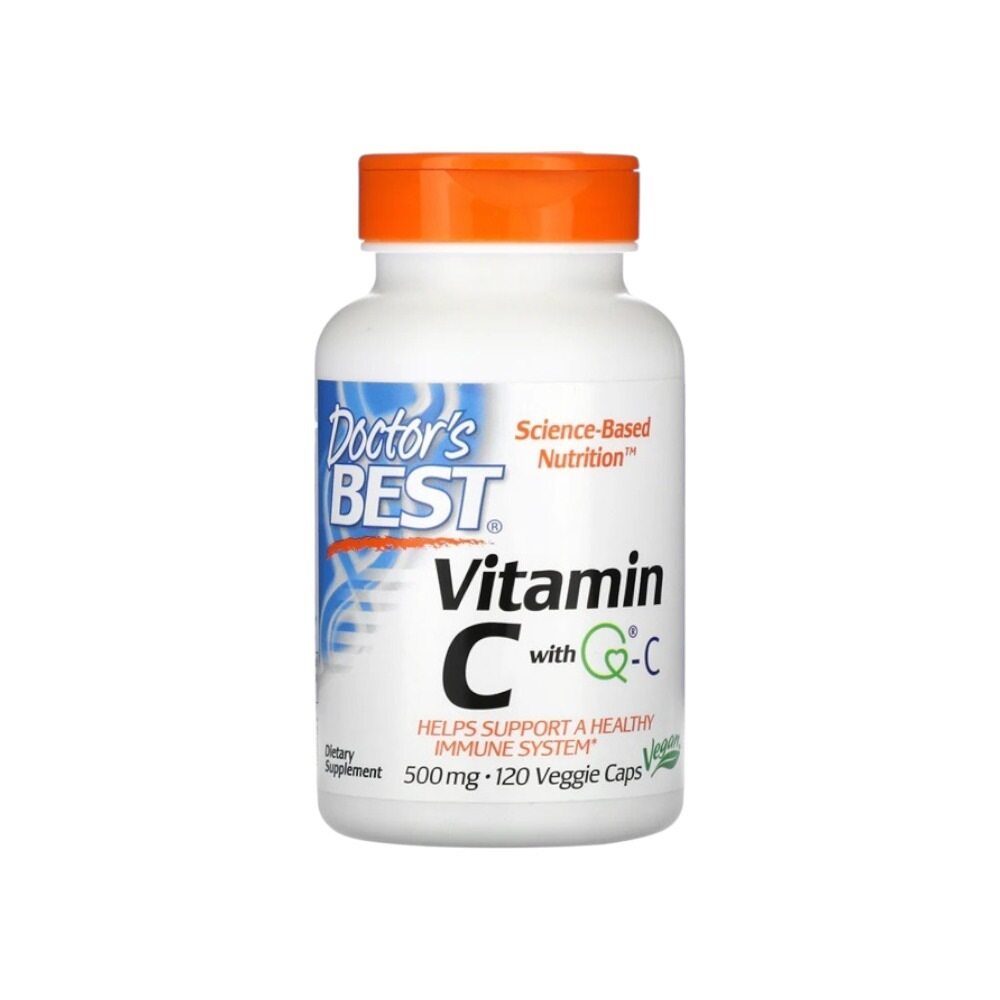 Doctor's Best Vitamin C with Q-C, 500mg 120 vcaps