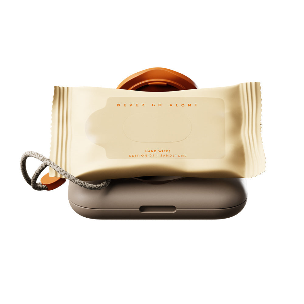 Never Go Alone Hand Wipes (Refill: 3 pack)