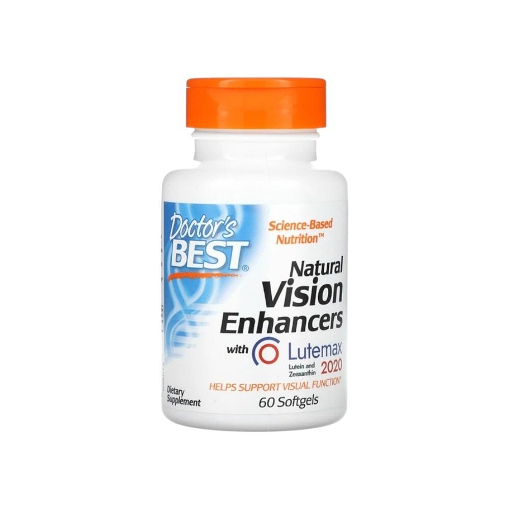 Doctor's Best Natural Vision Enhancers 60 softgels